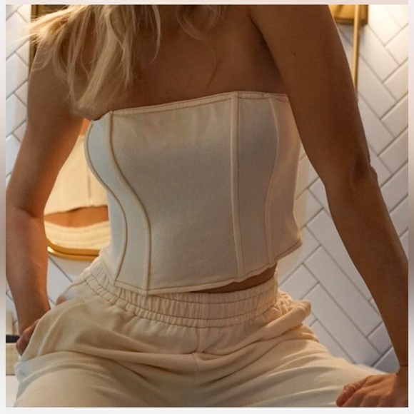 Yellow The Label Corset Top - Picture 2 of 6